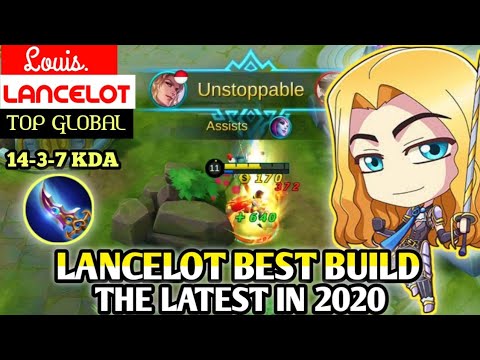 Build Lancelot Tersakit 2020 Terbaru | Lancelot Best Build 2020 | By Louis. | Mobile Legend