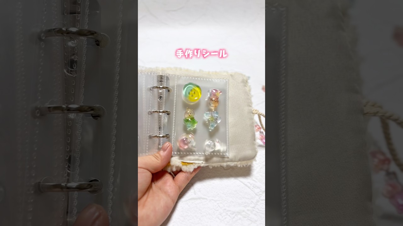 【4歳でも作れる♡手作りシール】#おうち遊び #おうち時間 #シール #親子遊び #工作