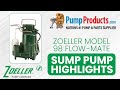 Zoeller Model 98 "Flow-Mate" Sump Pump Product Highlight