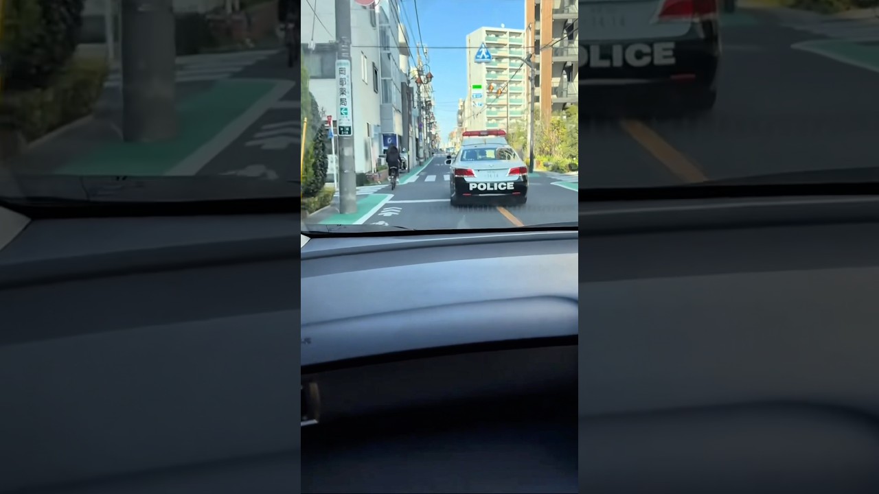 違反してしまう警察車両#すごい #衝撃の事実 #警察 #日本 #shorts