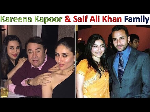 Kareena Kapoor And Saif Ali Khan with Family 2017