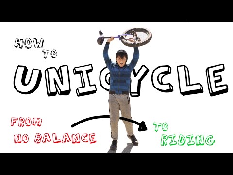 How to ride a Unicycle for Beginners at home
