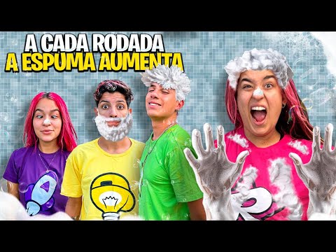 A CADA RODADA A ESPUMA AUMENTA *Batalha extrema !