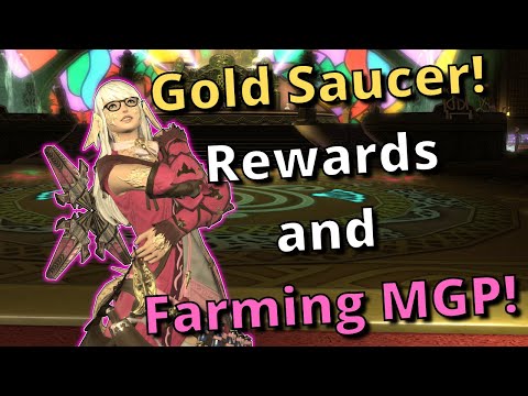 Farming MGP! All about the Gold Saucer and it's rewards!