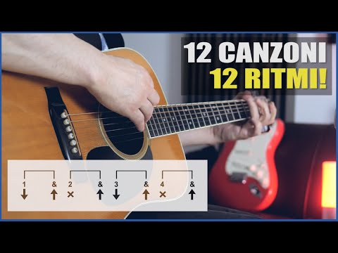 12 songs = 12 different rhythms! - Guitar Lesson
