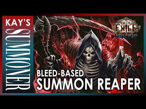 PoE 3.17 - Summon Reaper vs Eater of Worlds, Searing Exarch, Infinite Hunger, Black Star, Mapping