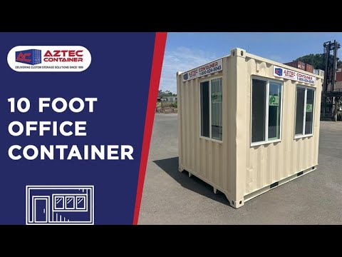 10 Foot Office Container - Shipping Container For Sale
