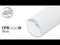 229x162 +30 White Corrugated Pillow Box