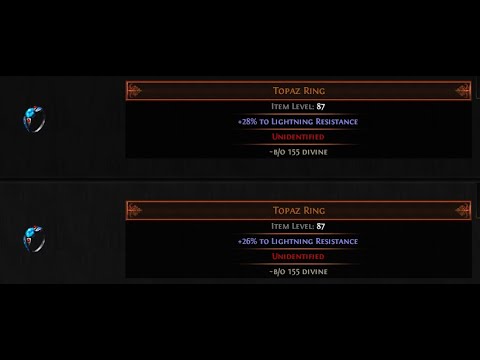 Loot from x50 Uber Eater of Worlds PoE 1 Keepers 3.27