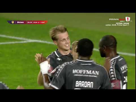 GOOOL! Dumbrăvița - Rapid 0-1. Jambor înscrie cu o lovitură de cap, după o centrare de la Rareș Pop