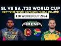 SA vs SL, T20 World Cup, Pitch Report😱, New York Weather , SL vs SA Dream11 Team,SAvsSL Dream11 Team