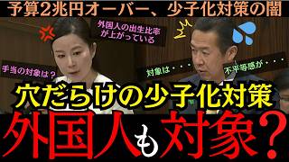 【闇が深い】少子化対策とは外国人に向けて？各種手当の対象は？【外国人政策/移民/参政党】
