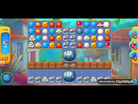 fishdom gameplay / level 7308 / It is like the ads? / thank you 피쉬돔 / 모바일 게임 / 중독성 있는 게임 / 구독 좋아요