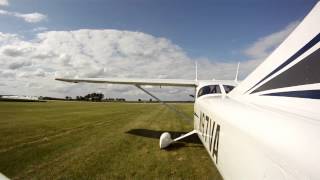 preview picture of video 'Cessna 172 Soft Field Landings - GoPro HD'