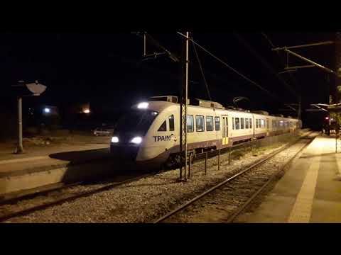 Siemens Desiro DMU leaving from Dekeleia Station