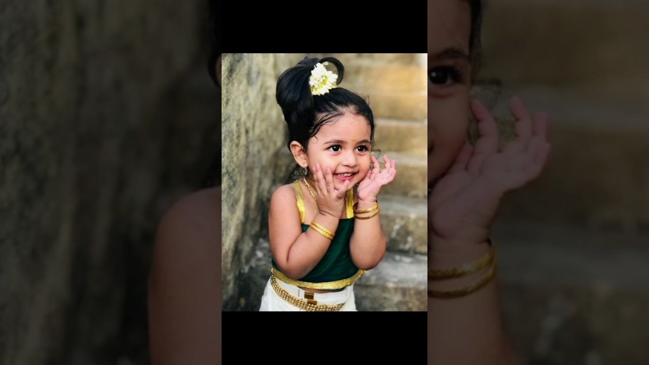 kids Hairstyle Onam Special #kidshairstylesforgirls #hairstyle #hairstylist #onamspecial #onamdress