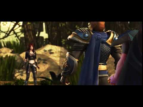 League of legends movie Garen Katarina Taric pt4