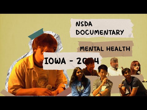 MENTAL HEALTH: Speech and Debate (NSDA)