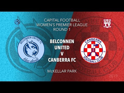 2019 Capital Football Women's - Round 1 - Belconnen United FC v Canberra FC