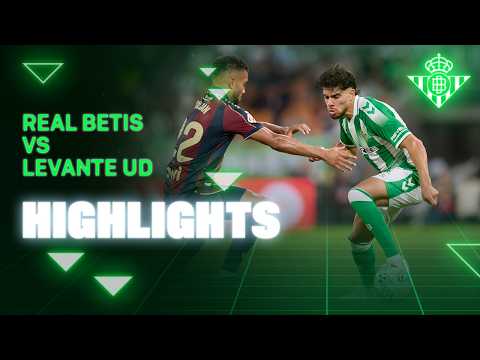 Real Betis Balompié Sevilla 2-1 UD Unión Deportiva Levante Valencia