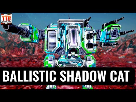 Going BALLISTIC with low ammo and MAXIMUM EFFORT! - Shadow Cat - German Mechgineering #1017 MWO