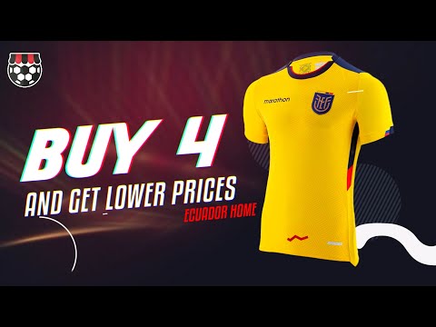 10% off Ecuador soccer jerseys for World Cup 2022 - Code "champion"