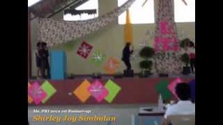 Me. &amp; my sister Shirley performing bleeding love for her Ms. PRI 2012 Talent