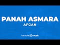 Panah Asmara Afgan KARAOKE VERSION