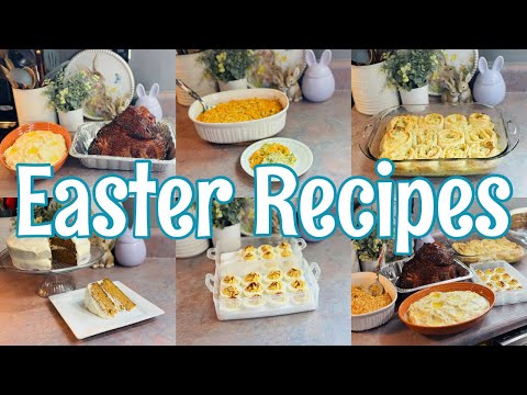 EASTER DINNER COOK WITH ME | Simple Easter Recipes | April 2025