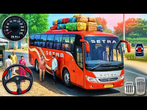 Death Road Coach Bus Simulator 2025 - Cargo Bus Hill Driving Transport - Android GamePlay