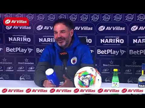 Rueda de prensa vs Santa Fe 