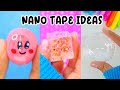 NANO TAPE IDEAS 💡 / Kawaii nano tape water balloon / Viral nano tape bubbles / Nano tape mix slime
