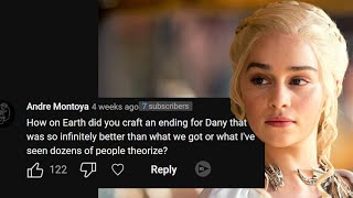 I Rewrote Game of Thrones' Infamous Ending, People Seem to Like it