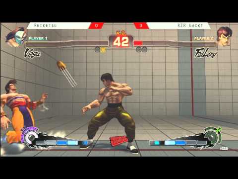 SS6 USF4 Top16 Reiketsu vs RZR Gackt