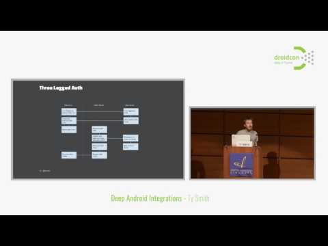 Droidcon Italy 2017 // Deep Android Integration - Ty Smith