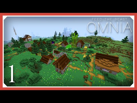 FTB Omnia | Starting FTB Omnia Modpack! | E01 Minecraft 1.15.2 Modpack