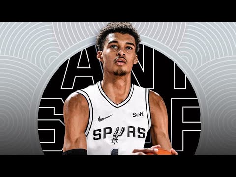 High Quality Victor Wembemyama Spurs Clips For Edits!