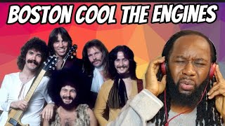 BOSTON Cool the engines Music Reaction - The guitars almost took my head off! First time hearing