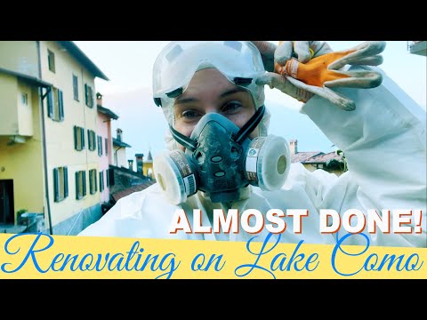 Renovating a historical villa on lake Como\Ceiling is almost done!