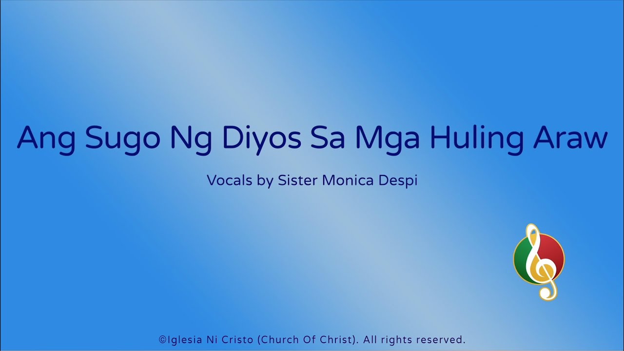 Ang Sugo Ng Diyos Sa Mga Huling Araw