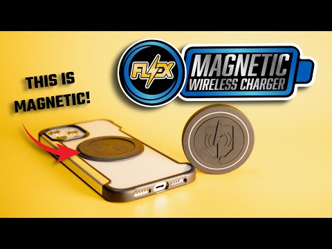 Wireless charging just got easier! | FLEX Magnetic Wireless Charger
