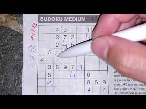 It's a warm, warm Medium Sudoku. (#1273) Medium Sudoku puzzle. 08-03-2020