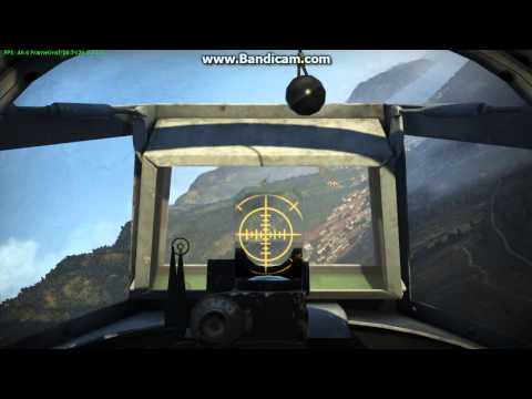 This is a sneak attack in War Thunder using the Yak while diving from 7100 ft.