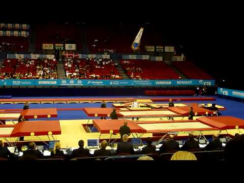 Gregoire Pennes Compulsary Trampoline  World Championships 2011