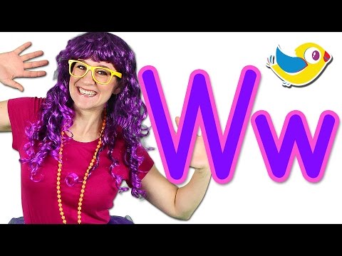 The Letter W Song - Learn the Alphabet