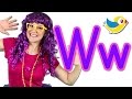 The Letter W Song Learn The Alphabet