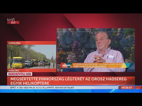 Mozaik - Etűdök rókafűrészre - különleges estre készül Fábry Sándor (2022-05-05) - HÍR TV