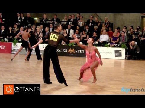Stanislav Nikolaev - Elena Ziuziukina, GOC Stuttgart 2013, WDSF Grand Slam latin, 6. round - rumba