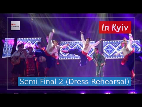 Ukrainian Eurovision Medley - 2017 Semi Final 1 Opening Act (Semi Final 2 Dress Rehearsal, Live 4K)