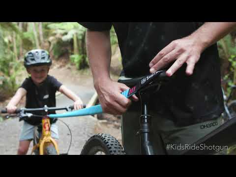 Kids Ride Shotgun MTB Abschleppseil & Hüfttasche